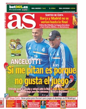 Las portadas de AS de noviembre