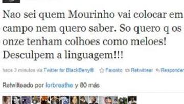 'Quiero que los once tengan cojones como melones'