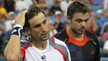 David Ferrer cayó inesperadamente ante Wawrinka.