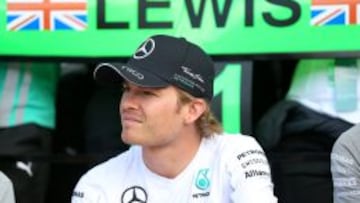 Nico Rosberg contest&oacute; a las palabras de Lewis Hamilton.