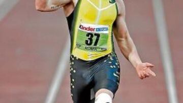 <b>DE NUEVO EN ROMA. </b>Oscar Pistorius compitió hace un año en la reunión italiana, como invitado.