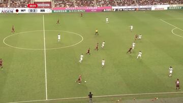 Qué afortunados somos por seguir viendo a Iniesta: pase escandaloso en su primer día