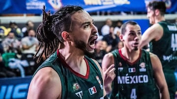 Gabriel Girón y Paul Stoll destacan con México en ventana FIBA