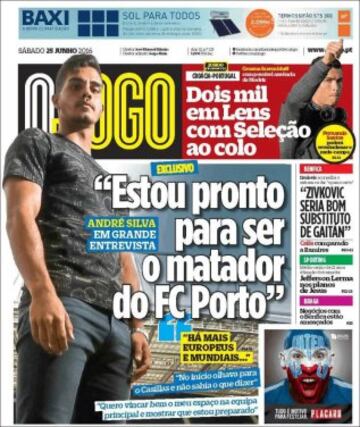 Portadas de la prensa mundial