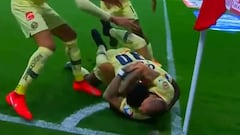 El potente cabezazo que Castillo le marcó al Guadalajara