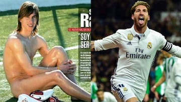 Seven differences between Sergio Ramos' naked Interviú and now