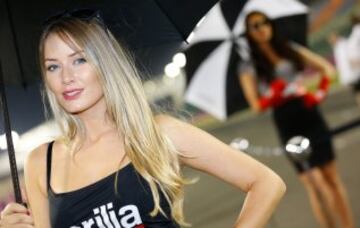 Paddock Girl en el GP de Qatar.