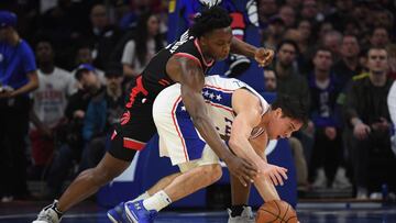 Toronto cae por mucho en casa de los 76ers sin Kawhi ni Ibaka