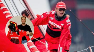 El reconocido navegante español, participante de grandes regatas como la Volvo Ocean Race hasta en cuatro ocasiones, se ha sumado con un traje de aguas oceánico del equipo español Mapfre. Su precio de salida será de 950€.