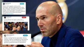 Zidane se va del Real Madrid: rueda de prensa y reacciones en directo