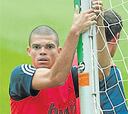 El objetivo de Pepe es jugar ante el Valladolid