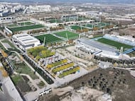 Imagen de la Ciudad Deportiva del Real Madrid en Valdebebas.