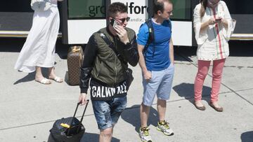 Laporte, en su salida de Bilbao