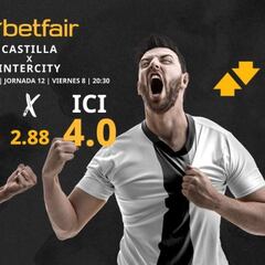 Real Madrid Castilla vs. CF Intercity: horario, TV, pronósticos, estadísticas y clasificación