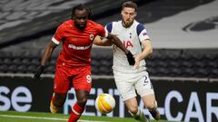 Doherty, con Jordan Lukaku.