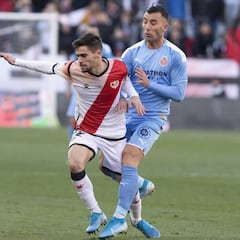 Borja García: "Le regalamos la primera parte al Rayo"