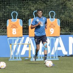 Borja Jiménez, pendiente de Villares para tener a toda la plantilla lista