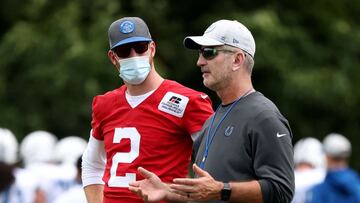 Tras ser intervenido quirúrgicamente en el pie, Wentz regresará a los entrenamientos de los Colts, según informó Frank Reich.