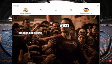 Los mejores memes del Real Madrid-Valencia