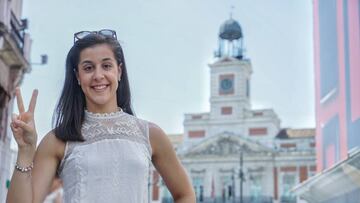 Carolina Marín, embajadora madrileña de turismo