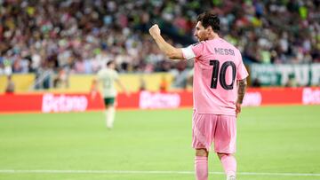 Con 38 años de edad, recién cumplidos, Messi enfrentará a un ex equipo de forma oficial por primera vez dentro de toda su carrera. Inter Miami se mide ante el PSG. Megan Briggs/Getty Images/AFP (Photo by Megan Briggs / GETTY IMAGES NORTH AMERICA / Getty Images via AFP)