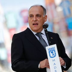 Tebas: "LaLiga va a ser más competitiva de lo normal"