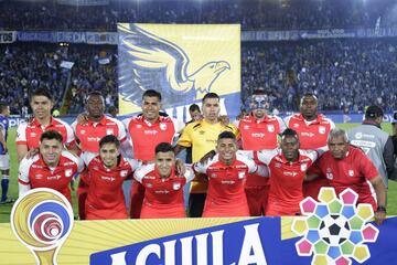 Independiente Santa Fe venció a Millonarios en el desarrollo de la décimo novena jornada de la Liga Águila II - 2019 en el estadio El Campín