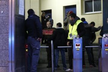 Control de acceso al Estadio.