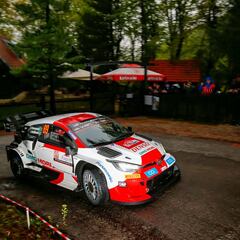 La lluvia se alía con Rovanpera en Croacia