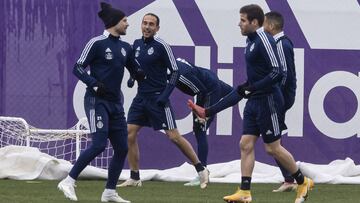 VALLADOLID, 16/02/2022. PHOTOGENIC. ENTRENAMIENTO DEL REAL VALLADOLID.