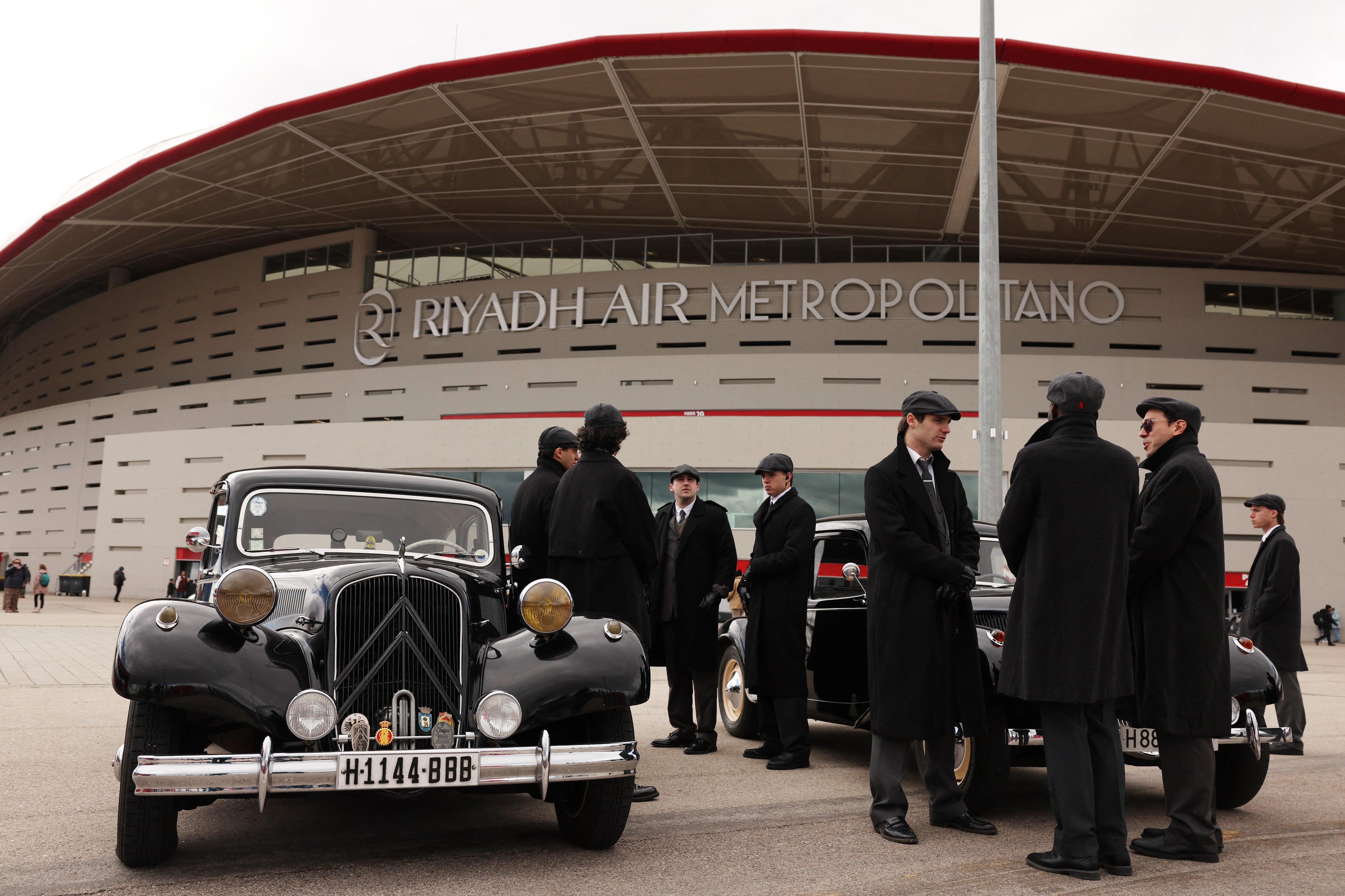 El Metropolitano se viste de ‘Peaky Blinders’