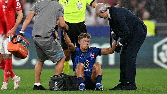 El Atleti se enfrenta a su primera racha de lesiones