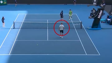 Una escena que ya es historia de la carrera de Alcaraz: el ‘fail’ de Zverev con él empezando el 4º set