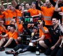 El tercer puesto de Checo Pérez en imágenes