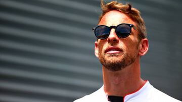 Jenson Button en Austria.