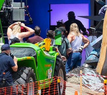 Primeras fotos del rodaje de Thor Love and Thunder con Thor y los Guardianes de la Galaxia