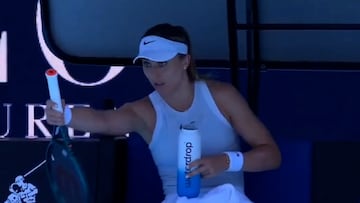 Paula Badosa’s furious outburst at Tsitsipas mid-match shocks fans