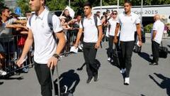 Las novedades del viaje fueron Marco Asensio y Borja Mayoral