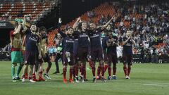 Los jugadores del Arsenal celebraron la victoria.