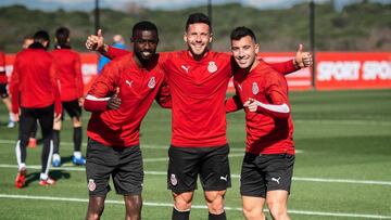 Aday: "Estar sin el Girona ni f¨²tbol es muy aburrido"