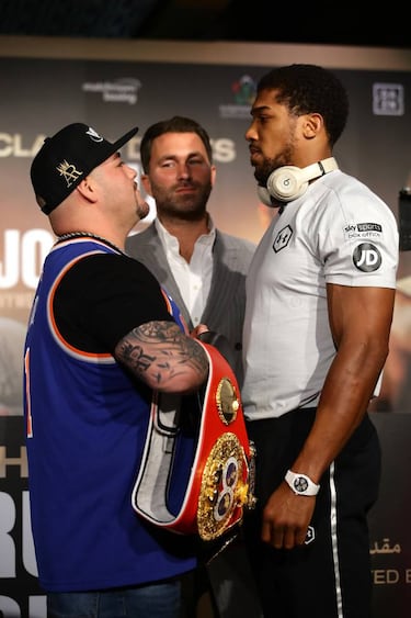 Así llega Andy Ruiz Jr. para la pelea contra Anthony Joshua