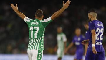 31/08/19 PARTIDO PRIMERA DIVISION
BETIS - LEGANES
JOAQUIN DE ESPALDAS