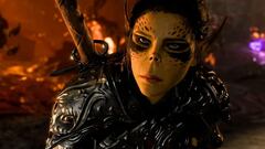 La actriz de Lae’zel en Baldur’s Gate 3 casi mata a Astarion en un directo con su actor en el chat