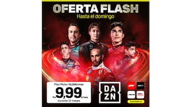 Fin de semana repleto de emoción y con una oferta explosiva: DAZN lanza su Plan Motor a 9,99 euros