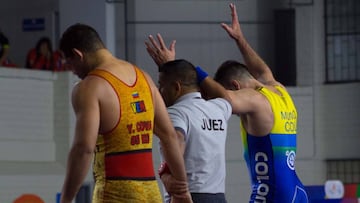 Colombia gan&oacute; medallas de oro en lucha y atletismo en el pen&uacute;ltimo d&iacute;a de los Juegos Suramericanos de Cochabamba 2018