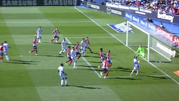Cuesta creer que al Atleti del Cholo le pillen en el 82' con una jugada as¨ª: el 1-1 del Legan¨¦s