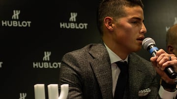 James Rodríguez, jugador de Bayern Múnich