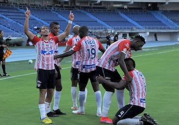 Junior de Barranquilla y Millonarios se enfrentaron en el estadio Metropolitano Roberto Meléndez por el partido de ida de las semifinales de la Liga BetPlay.