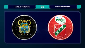 Un Tenerife peleón se lleva el duelo ante el Pinar Karsiyaka