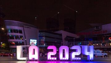 Imagen de la candidatura de Los Ángeles 2024.